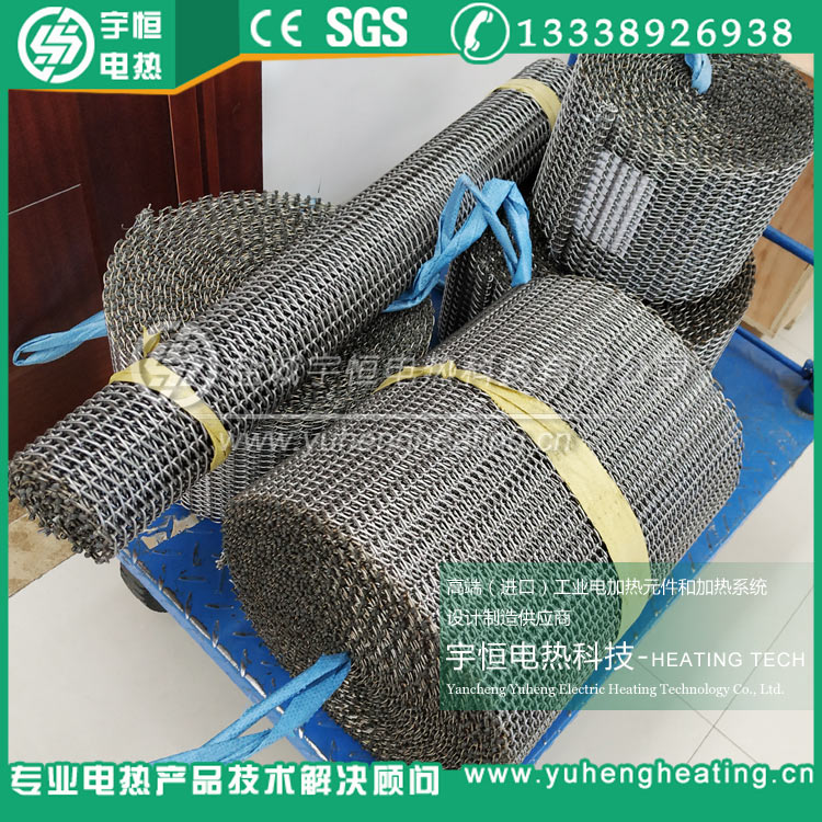 鈦酸鋇粉體燒結(jié)輥道窯Inconel601網(wǎng)帶